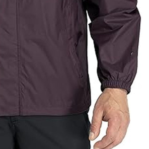 Chaqueta cortavientos de moda Estilo Chubasquero largo para hombres Chaqueta de lluvia de poliéster hecha por Dress Sports - Product Image 3