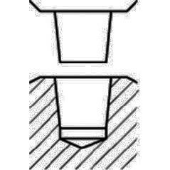 Mandrin sans clé RHM avec serrage Prima 1,5-13 mm B16 Rotation à droite - Product Image 3