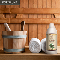 Huile Essentielle d'Aiguilles de Sapin en Gros 1000ml Aromatika Huile d'Aiguilles d'Abies Sibirica en Vrac pour la Fabrication Cosmétique et les Marques Privées