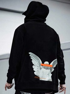 Sweat à capuche en molleton de coton pour hommes Léger et respirant Vêtements d'hiver Nouveau design Pull à capuche décontracté - Product Image 5