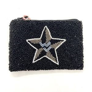 Porte-monnaie perlé Badass-Dagger Design | Embrayage Edgy en gros en vrac | Accessoire Goth/Biker personnalisé OEM (quantité minimale de commande 50 pièces) - Product Image 5