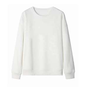 Sweat-shirt 100% coton pour hommes | col rond couleur unie impression numérique style pull pour la saison de printemps - Product Image 5