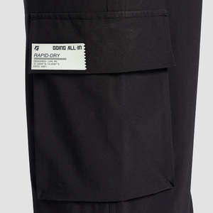 Pantalon de survêtement évasé surdimensionné pour homme, noir, 100 % coton, avec logo personnalisable et fermeture éclair décorative, taille XL, coloré - Product Image 6