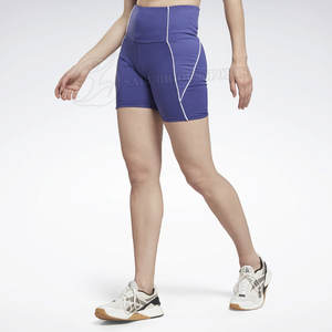 Customized High Quality Women's Gym Shorts High Waist Active Wear Logo Decor Fitness Yoga Workout <b>Tight</b> Sport Style Colorful - Product Image 1