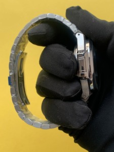 Vendeur chaud Index cadran deux tons en acier inoxydable mécanique automatique analogique montre-bracelet pour hommes mode montres suisses fournisseur - Product Image 2