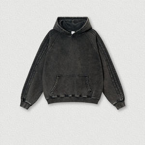 Sweat-shirts pour hommes en coton pur, style hip-hop, streetwear, lavage à l'acide, nouvelle arrivée, assurance commerciale - Product Image 5