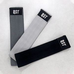 Bandas de Resistencia para Ejercicio de Tela de Poliéster con Logotipo Personalizado al por Mayor, 4 Niveles de Resistencia, Duraderas para Fitness, Glúteos y Cadera - Product Image 3