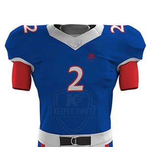 Customized Color High Quality American Football Uniform 100% Polyester American Football Uniform Team Wear - Product Image 2