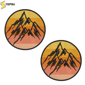 TEPRA SPORTS Lightweight Iron-On Embroidered Patches New Arrival Flower Heart <b>PVC</b> for Sewing Clothes Fabric <b>Top</b> Price for Hat - Product Image 2