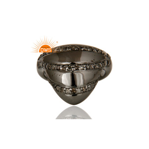 แหวนเพชรธรรมชาติที่ขายดีที่สุดเครื่องประดับที่ปรับได้สำหรับผู้หญิงของขวัญ - Product Image 2