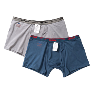 Vinh Hung Garment Factory's Custom Logo Men's Breathable Mid-rise <b>Boxer</b> Briefs Knitted Comfortable Various Colors ODM Supply - Product Image 2