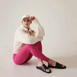 Leggings Casuales para Mujer, de Alta Calidad, Color Personalizado, Antibacterianos, Transpirables, Sin Costuras, Opciones de Cintura Alta y Media, Nuevo - Product Image 6