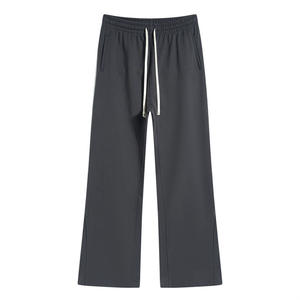 Sweatpants Men Oversized Baggy <b>Wide</b> <b>Leg</b> <b>Jogger</b> Washed Eco-Friendly Breathable Casual Canvas Waterproof - Product Image 4