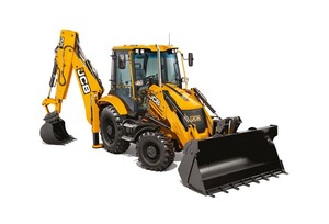 รถตักล้อยางตีนตะขาบสีเหลือง รถตักล้อยาง รถขุด ยี่ห้อที่ใช้ร่วมกันได้กับ JCB อุปกรณ์ก่อสร้าง - Product Image 4