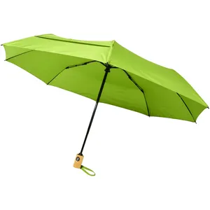 Sustainable Recycled PET <b>Foldable</b> <b>Umbrella</b> Eco-Friendly Gadgets - Product Image 5