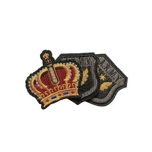 Accesorios para prendas de alta calidad, parches bordados de tamaño pequeño, venta al por mayor, bonitos apliques de parche para planchar para ropa - Product Image 6