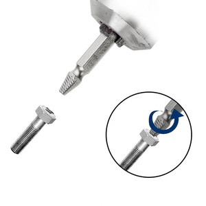 6pcscc für defekte beschädigte Schrauben Bolzen entferner HSS Doppelseitige Bohrer mit magnetischem <span class=keywords><strong>Bit</strong></span> halter - Product Image 5