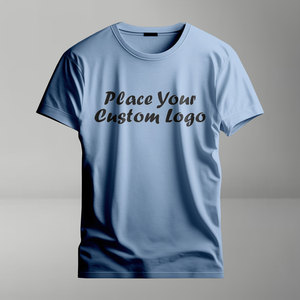 Directo de fábrica 180gsm peso pesado proveedor de camisetas personalizadas de gran tamaño al por mayor unisex fabricante de camisetas en blanco con precio bajo - Product Image 1
