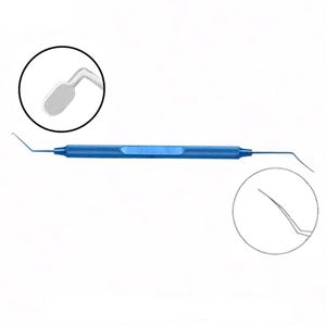 เครื่องมือผ่าตัดตาแบบแมนนวล ไทเทเนียม แบบสองด้าน สำหรับตัดและวาง - Product Image 2