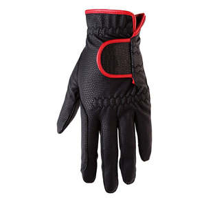 Guantes de Equitación de Cuero/Poliéster, Dedos Completos, Deportes al Aire Libre, Carreras de Caballos, Unisex, Antibacterianos, Secado Rápido - Product Image 3