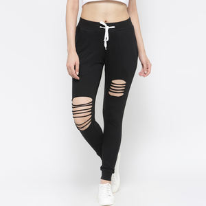 Nueva ropa de calle de otoño Jogger de alta calidad, peso ligero, logotipo personalizado, Impresión de mujeres, Joggers desgastados - Product Image 2