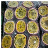 Ontdek Vietnam Half Gesneden Passievrucht: Natuurlijk Bevroren Passievrucht Voor Een Gemakkelijke, Trendy Verfrissende Drank, Geliefd Tropisch Fruit