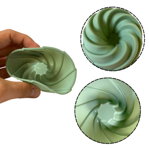 ชุดแม่พิมพ์ทำขนมซิลิโคน6ชิ้นเคสสำหรับอบแบบไม่ติดภาชนะใช้ซ้ำได้ - Product Image 6