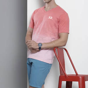 Camiseta ligera de alta calidad en stock nuevo, camiseta de color personalizada, camiseta informal para hombre - Product Image 3