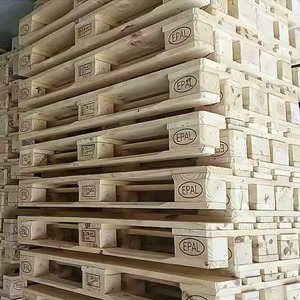 Palettes en bois Euro 4 voies double face, neuves et d'occasion, EPAL, bois de pin, vente en gros - Product Image 5