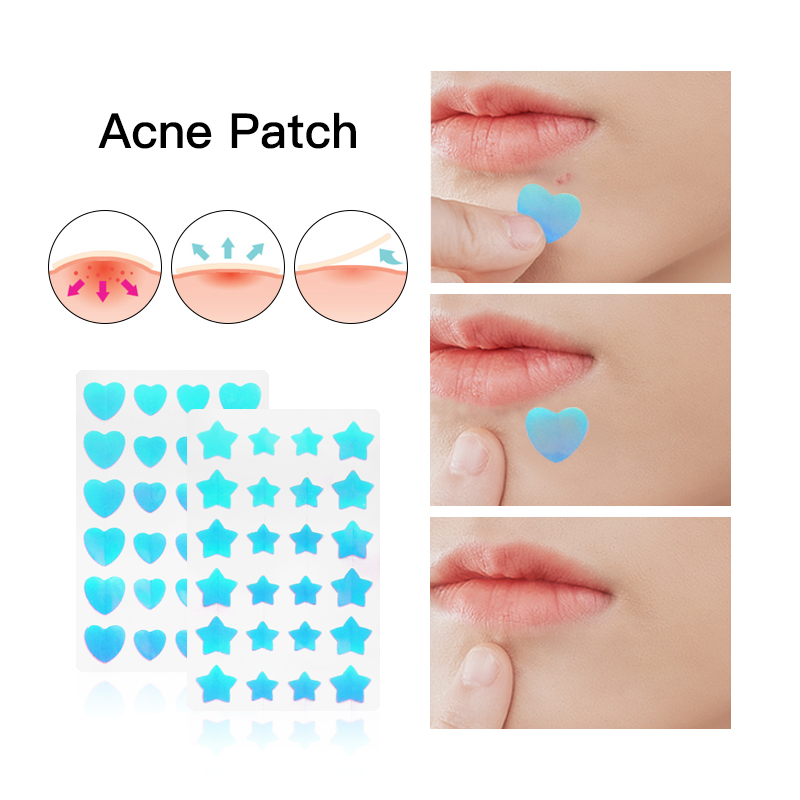 Patch hydrocolloïde de guérison de l'acné de marque privée maquillage froid patch d'acné bouton