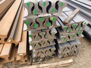 Offre Spéciale 54E1/60E1 Rails d'acier Chemins de fer Ferraille utilisée pour la voie ferrée de mine ASTM Standard Soudage Traitement Prix approprié - Product Image 6