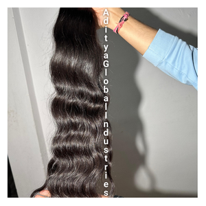 Extensions de cheveux humains vierges, vague naturelle, texture douce et rebondissante, lots de qualité supérieure, vente en gros directe d'usine - Product Image 2