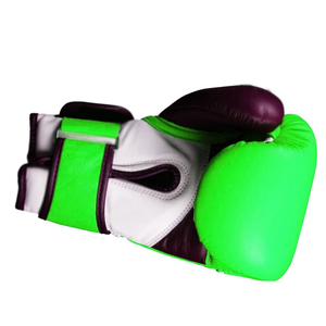 Gants de boxe Gants en cuir respirants et confortables du Pakistan Gants de boxe d'entraînement en cuir véritable de meilleure qualité - Product Image 6