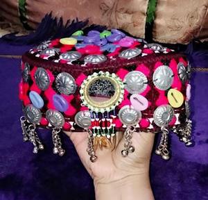 กิ๊บติดผมลายดอกไม้แบบดั้งเดิมของชาวอัฟกันปาชตุน ทำด้วยมือ ผ้าปักลายวัฒนธรรมชาติ แฟชั่นวินเทจ ขายส่ง - Product Image 2