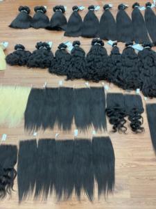 Vendedores de cabello ondulado Virgen sin procesar de cabello crudo vietnamita, cabello humano crudo alineado con cutícula vietnamita - Product Image 5