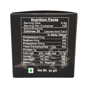 Résine de Shilajit de l'Himalaya 100% originale de marque privée avec 80% + Acide Fulvique Résine de Shilajit pure Booster d'énergie naturelle-50g - Product Image 4