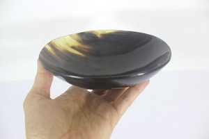 Vente chaude Corne De Vache Bol Salade Servir Top Style Personnaliser Taille Corne Bol Look Moderne Forme Irrégulière Corne Bol À Bas Prix - Product Image 3