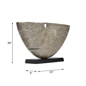 งานประติมากรรมตกแต่งบ้านหรือสำนักงาน ดีไซน์สวยงาม คุณภาพสูง ผลิตจากโลหะ นำเข้าจากอินเดีย - Product Image 6