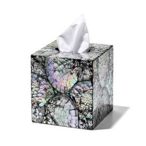 La última caja de pañuelos con incrustaciones de hueso también disponible, caja de pañuelos de resina y fregona a un precio muy barato - Product Image 2