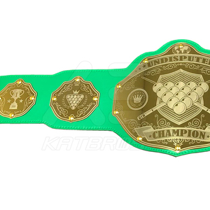 Services OEM, faible MOQ, KATBROS INDUSTRY, ceintures de championnat en cuir personnalisables et durables pour la compétition de Taekwondo, en stock - Product Image 4