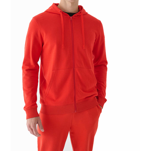 Survêtement OEM unisexe à cordon de serrage, personnalisé, haute qualité, hiver, à capuche, pour hommes et femmes, respirant, couleur unie - Product Image 3