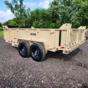 Envío Gratis Mini Remolque 2-3 Ton 5 Toneladas Granja Tractor Remolque Hidráulico Granja Volquete Remolque Precio Bajo - Product Image 3