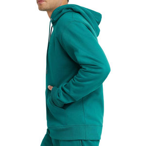 2026 <b>Men</b> Wholesale Winter Embroidered High Quality Organic Cotton Fleece Unisex Pullover <b>Hoodie</b> with Free Sample - Product Image 5