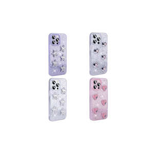 Funda Protectora de Silicona con Diseño de Corazón de Lujo Netzy, Blanca, Resistente a Impactos, con Brillo y Purpurina, para iPhone 14 Pro Max y 7 Plus - Product Image 3