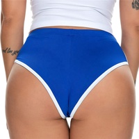 Pantalones Cortos de Ciclismo Negros de Cintura Alta para Mujer, Tallas Grandes, Personalizados al por Mayor, Mezcla de Nailon, Spandex y Algodón, Transpirables, para Fitness