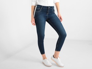 Jin Ketat Wanita Jean 249 Celana Pendek Wanita Muda Berpinggang Tinggi Celana Kasual Jumlah XXL Katun Musim Dingin Musim Semi Spandex Mimpi