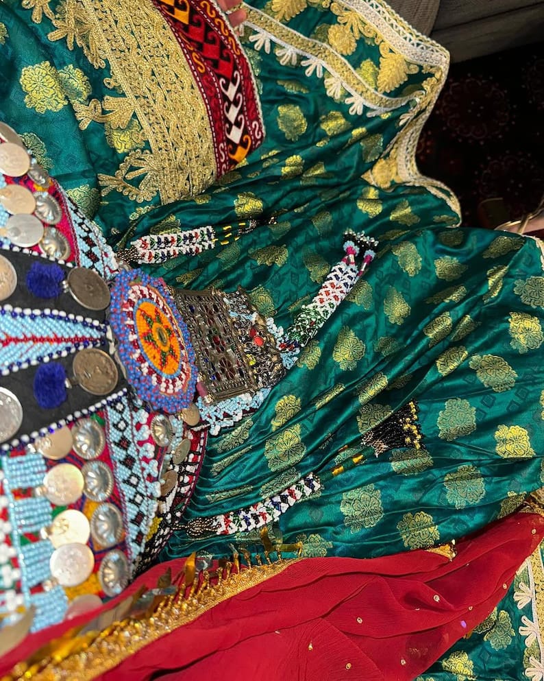 Vintage Afghan Kutchi Dress For Women - Customizable Odm