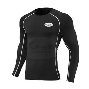 เสื้อรัดกล้ามเนื้อสำหรับผู้ชายเสื้อออกกำลังกายใส่สบายดีไซน์ล่าสุด - Product Image 1