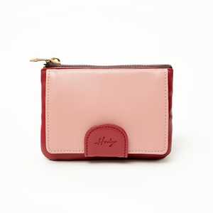 Premium Women's Neck <b>Wallet</b> PU Leather Card Holder with Detachable Long Strap Hook Loop Closure Lining Multi-Function - Product Image 2