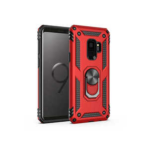 Coque de protection de luxe antichoc SAFA Vega Series pour Samsung Galaxy S9, étui de téléphone en silicone liquide avec design doublé - Product Image 1